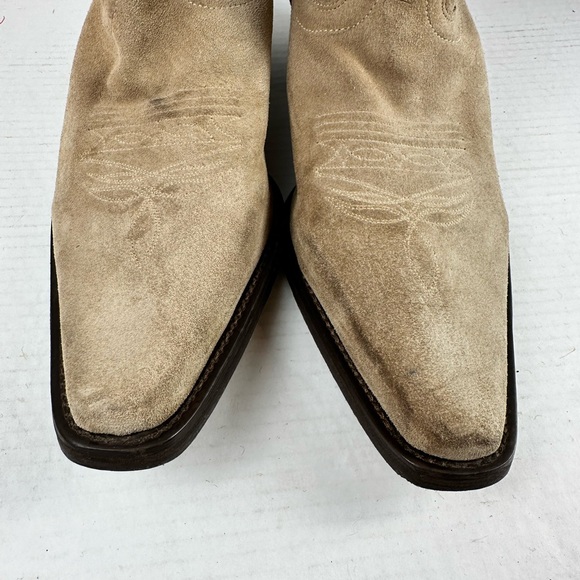 NOMI suede COWBOY BOOTS sz11 - Picture 10 of 11